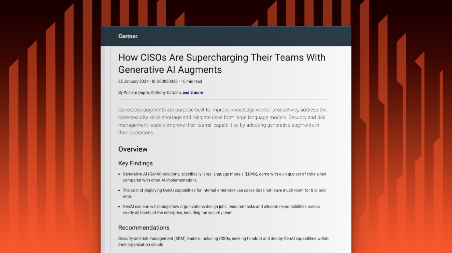 Lea el informe de Gartner sobre los aumentos de la IA generativa