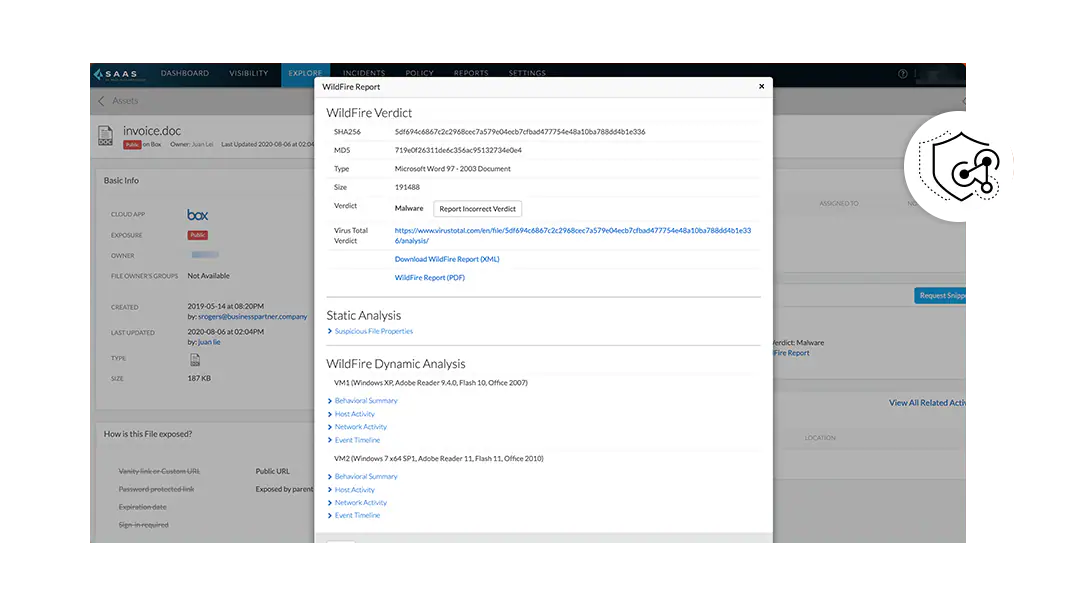 Prevención de amenazas mediante modelos de ML en línea