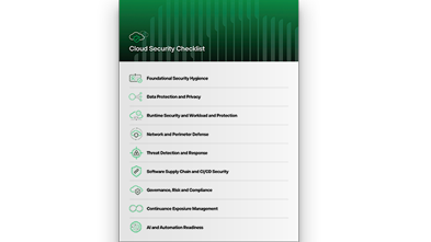 La lista de verificación de seguridad para defensores de la nube