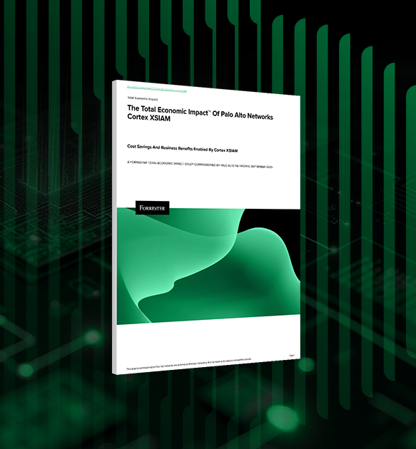 The Forrester Total Economic Impact<sup>&trade;</sup> de Cortex XSIAM