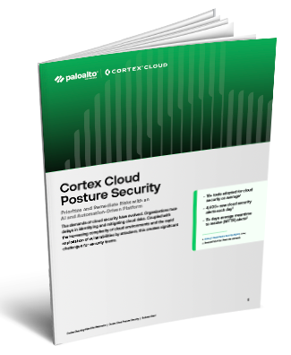 Postura de seguridad de Cortex Cloud