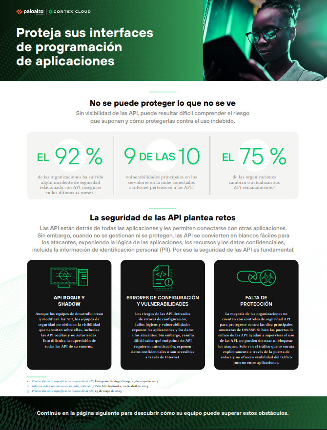 Proteja sus interfaces de programación de aplicaciones (API)